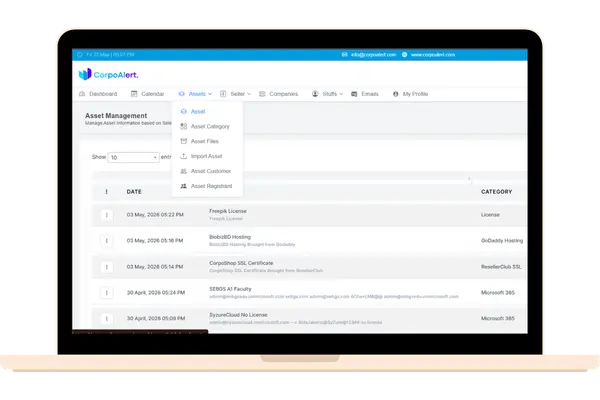 CorpoAlert Asset Management